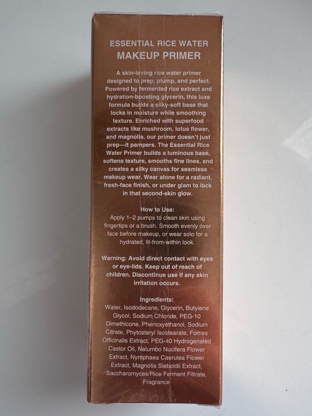 BISHA- Essential Rice Water
Makeup Primer - Picture 4 of 4